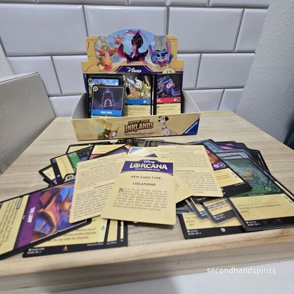 Disney Lorcana - Into the Inklands OPEN Booster Box OPEN Packs -Read Description - Picture 5 of 8